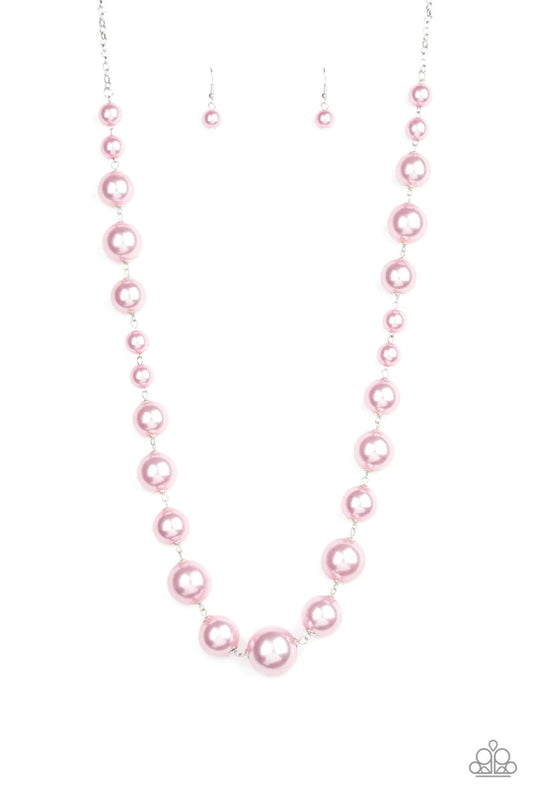 Pearl Prodigy - Pink Necklace