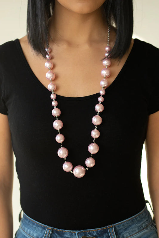 Pearl Prodigy - Pink Necklace