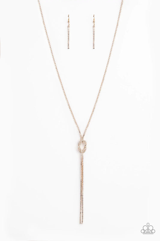 Knockout Knot - Gold Necklace