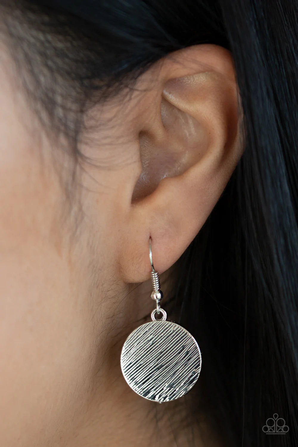 Stop and Reflect - Silver Necklace