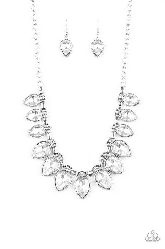 FEARLESS is More - White  Necklace