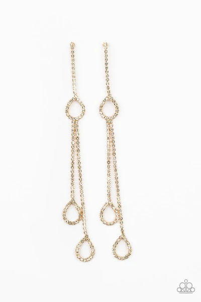 Chance of Reign - Gold Earrings