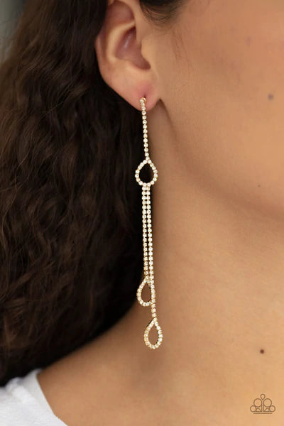 Chance of Reign - Gold Earrings
