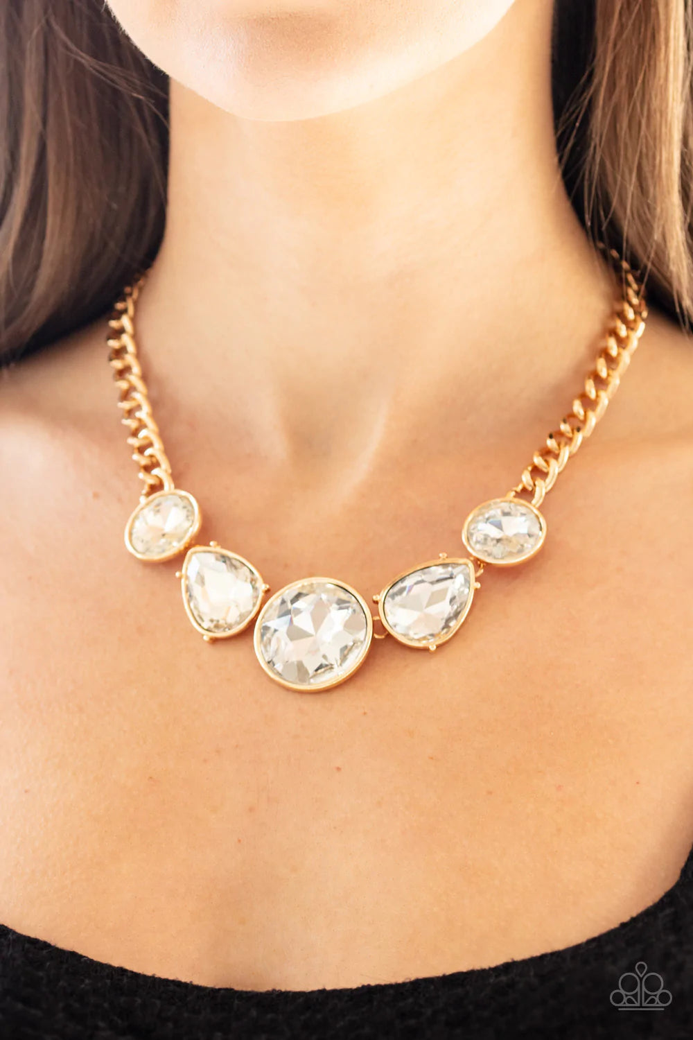 All The Worlds My Stage - Gold Necklace