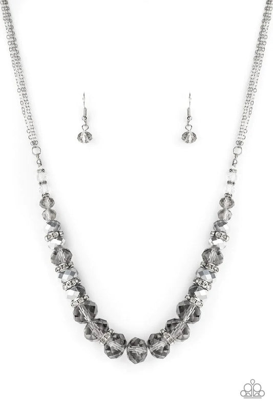 Distracted by Dazzle - Silver Necklace