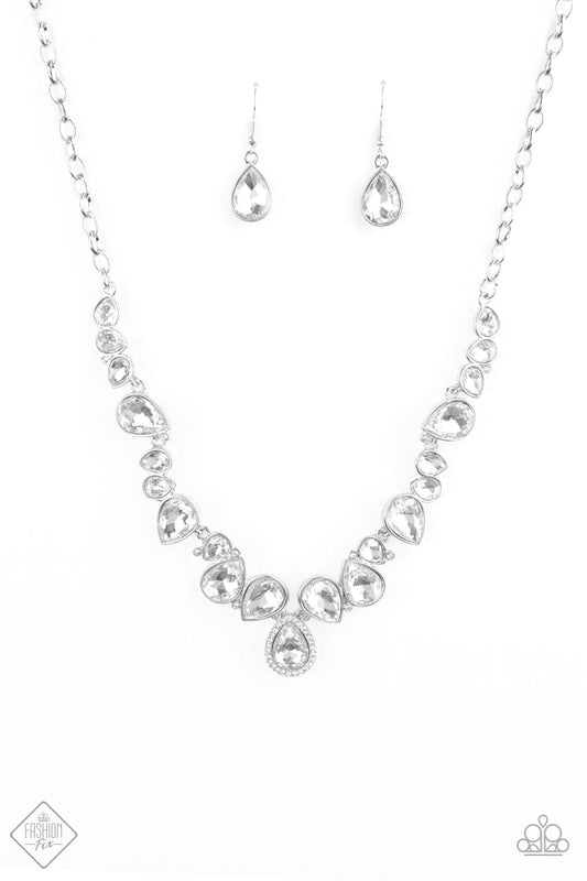 I Want It All - White Necklace