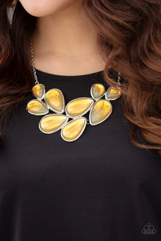 Iridescently Irresistible - Yellow  Necklace