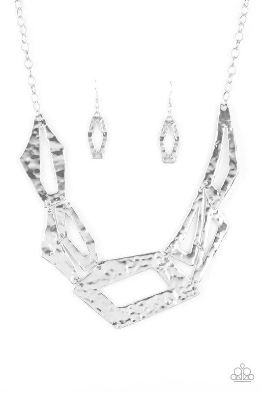 Break The Mold - Silver Necklace