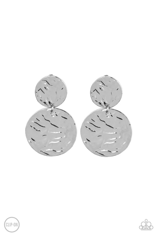 Relic Ripple - Silver Clip-On