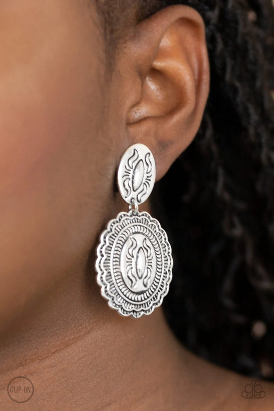 Ageless Artifact - Silver Clip-On