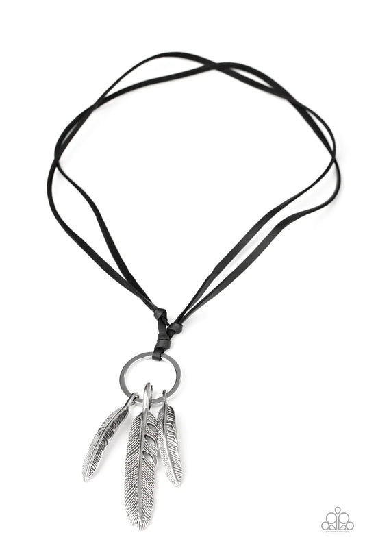 Bird Watcher - Black Necklace