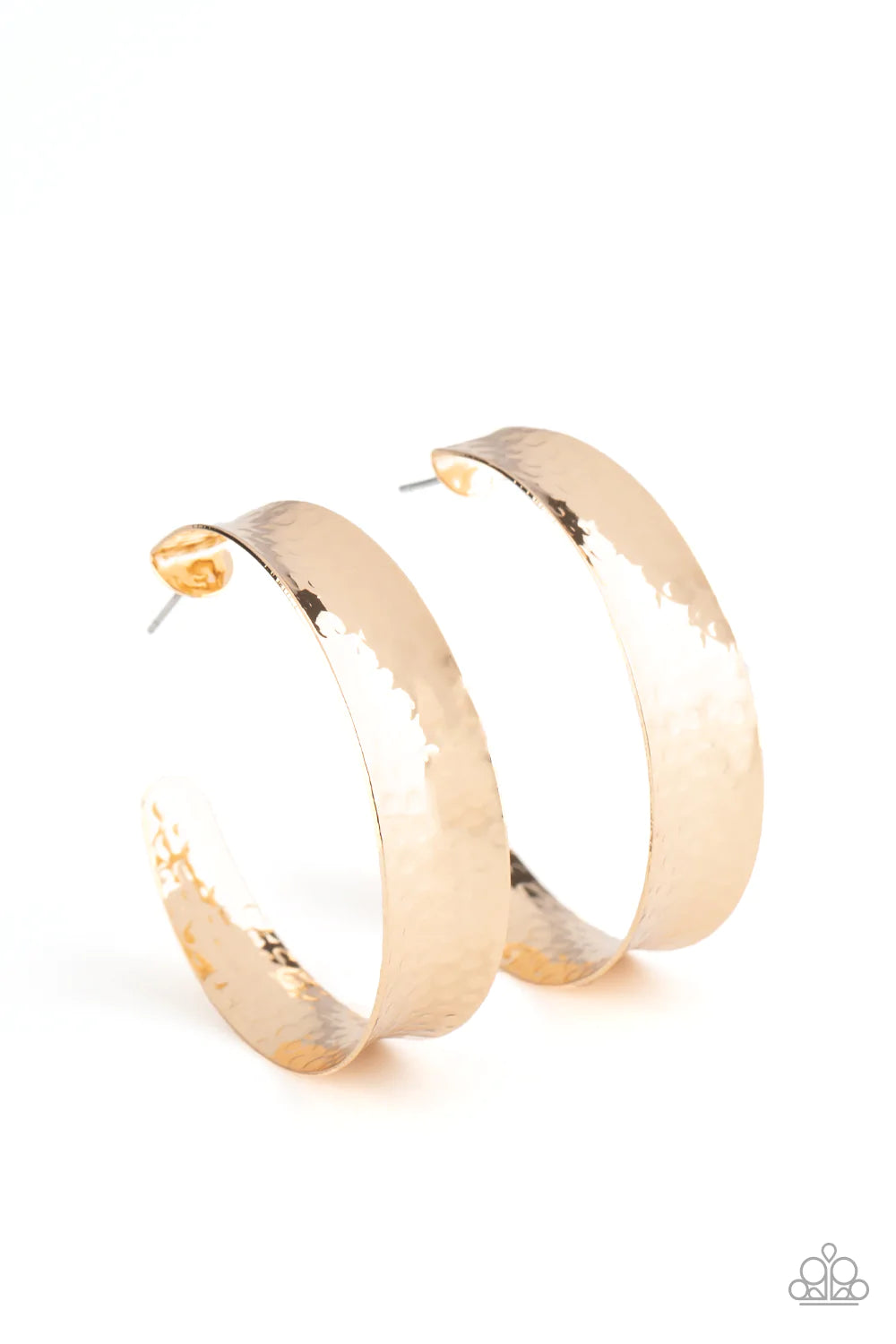 Fearlessly Flared - Gold Earrings