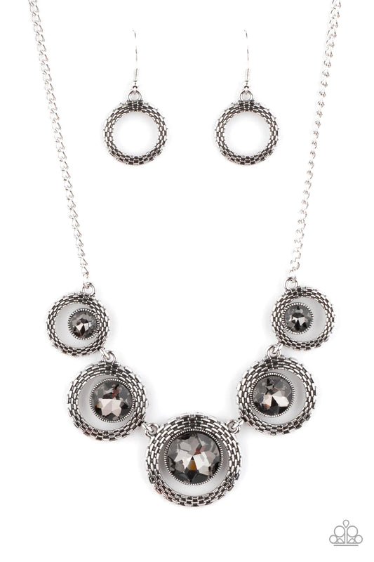 PIXEL Perfect - Silver Necklace