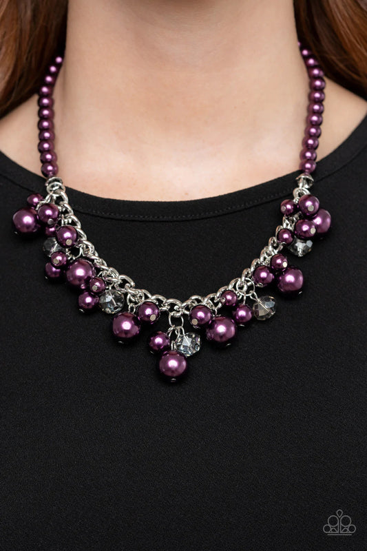 Prim and Polished Purple Necklace