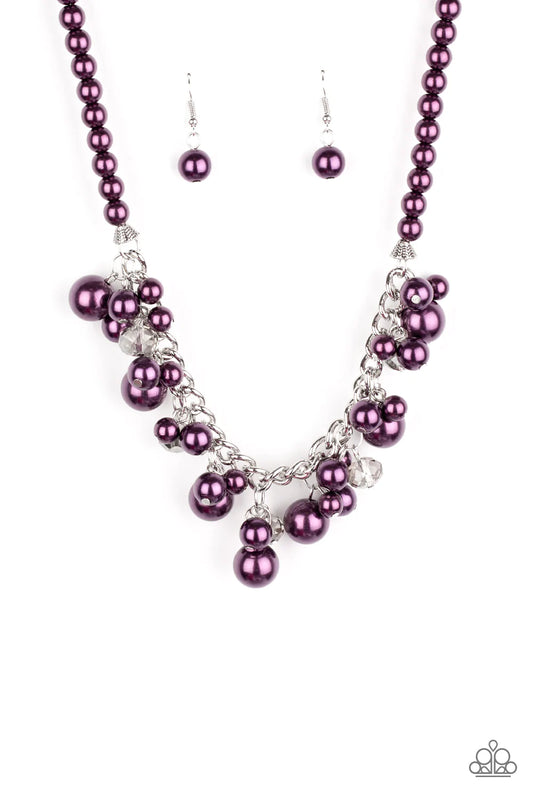 Prim and Polished Purple Necklace