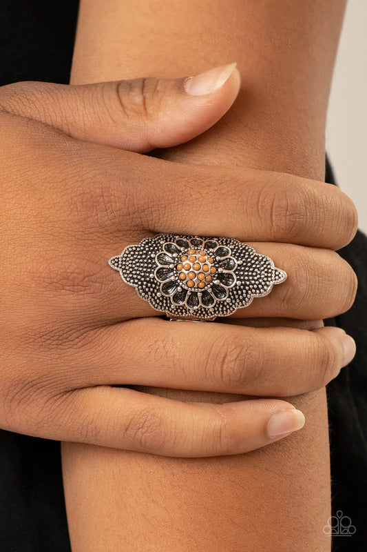 Wildly Wallflower - Brown Ring