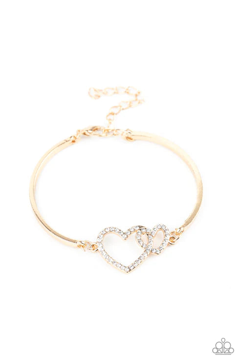 Cupid is Calling - Gold Bracelet