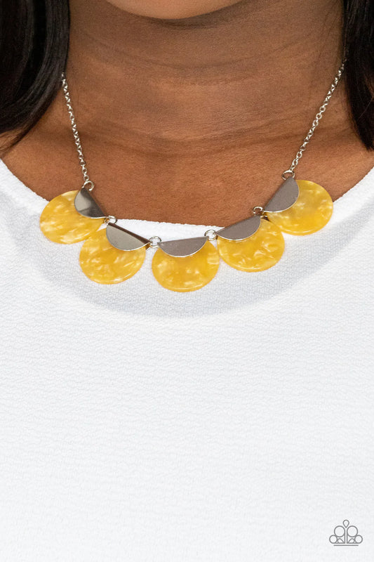 Mermaid Oasis - Yellow  Necklace