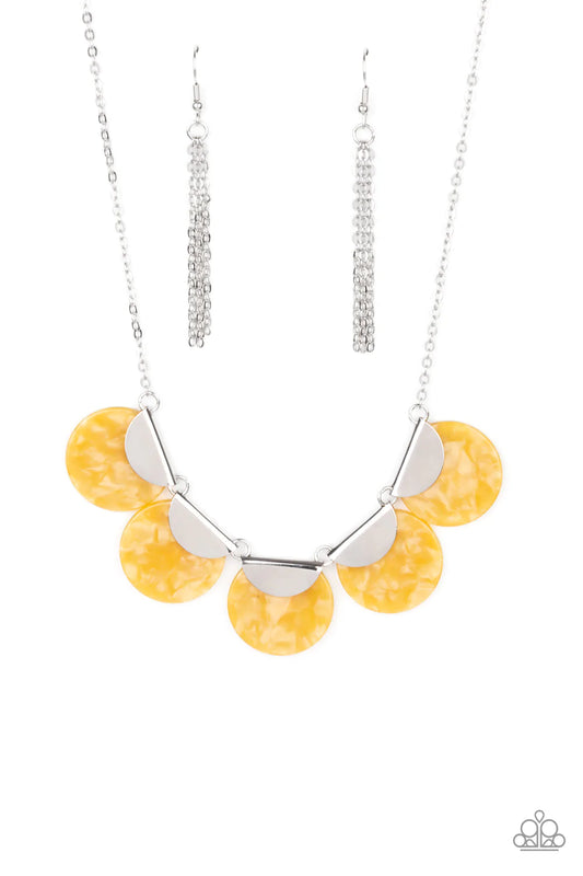 Mermaid Oasis - Yellow  Necklace