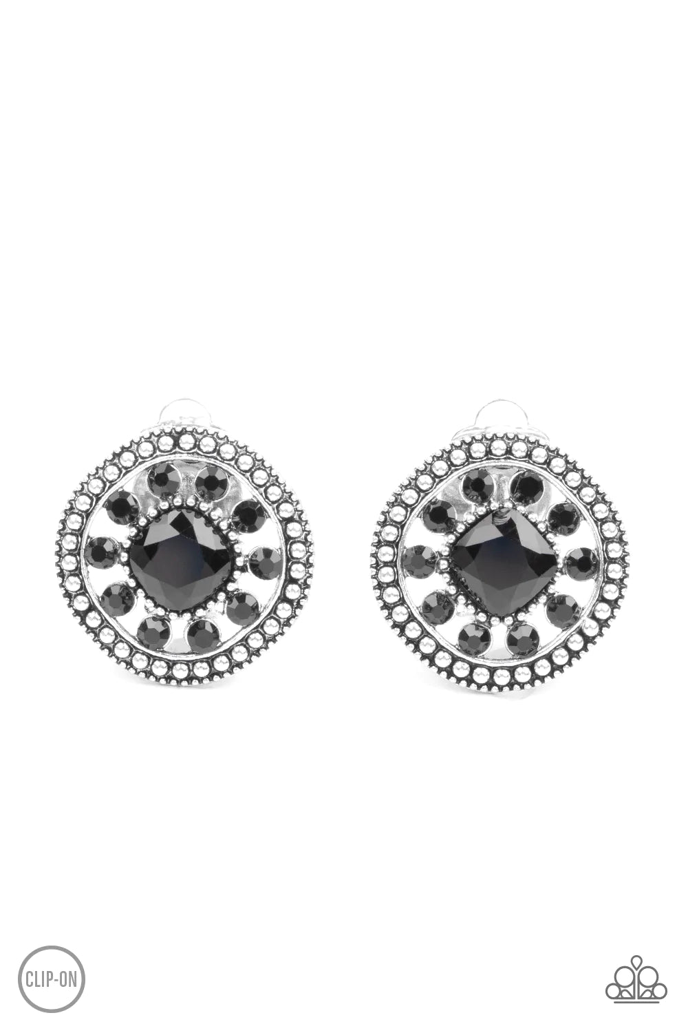 Dazzling Definition - Black Clip-On