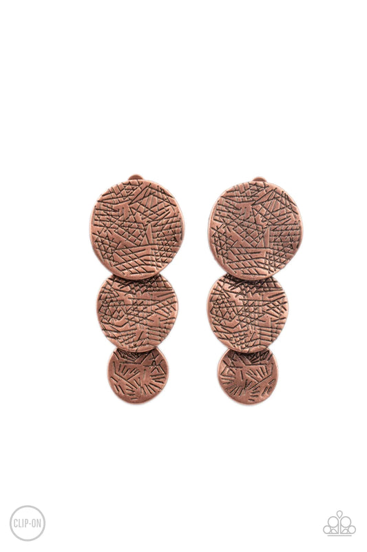 Ancient Antiquity - Copper Clip-On