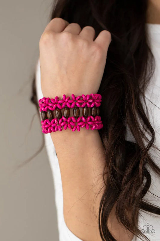 Bali Beach Retreat Pink Bracelet