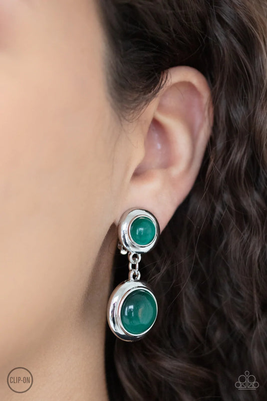 Subtle Smolder - Green Clip-On