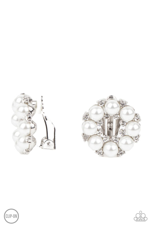 Roundabout Ritz - White Clip-On