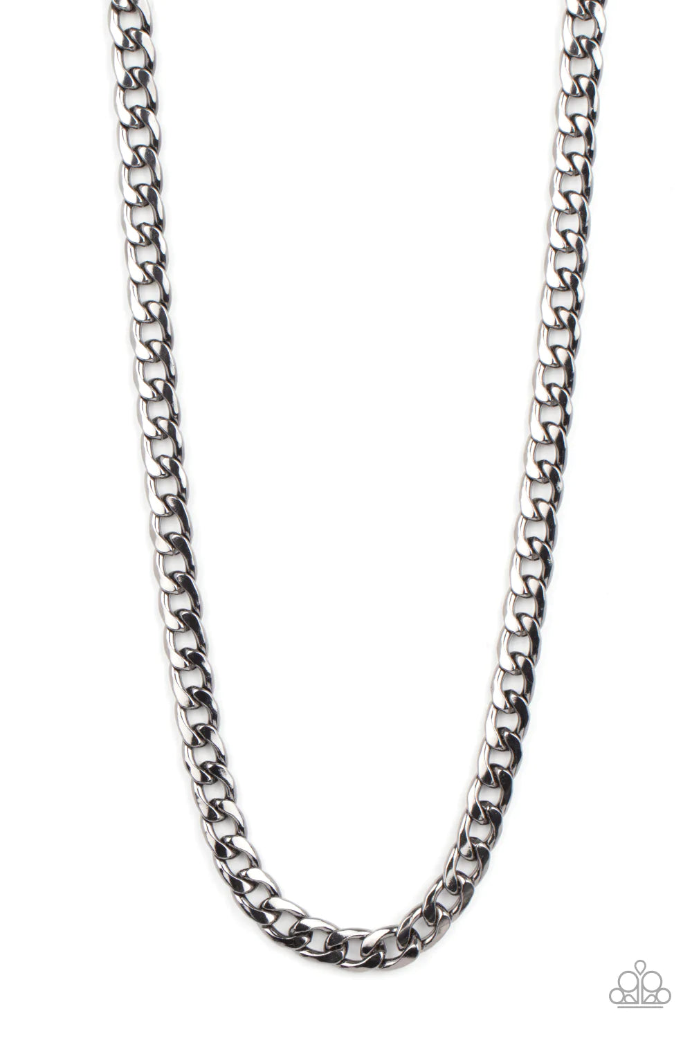 Knockout Champ - Black Men's Necklace