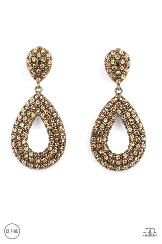 Pack In The Pizzazz - Brass Clip-On
