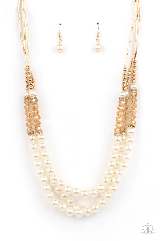Powerhouse Perfection - Gold Necklace