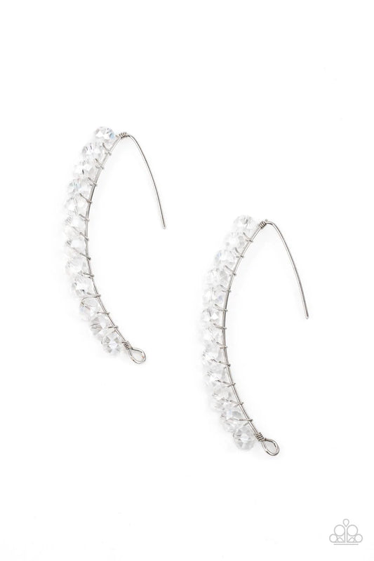 GLOW Hanging Fruit - White Post Earrings