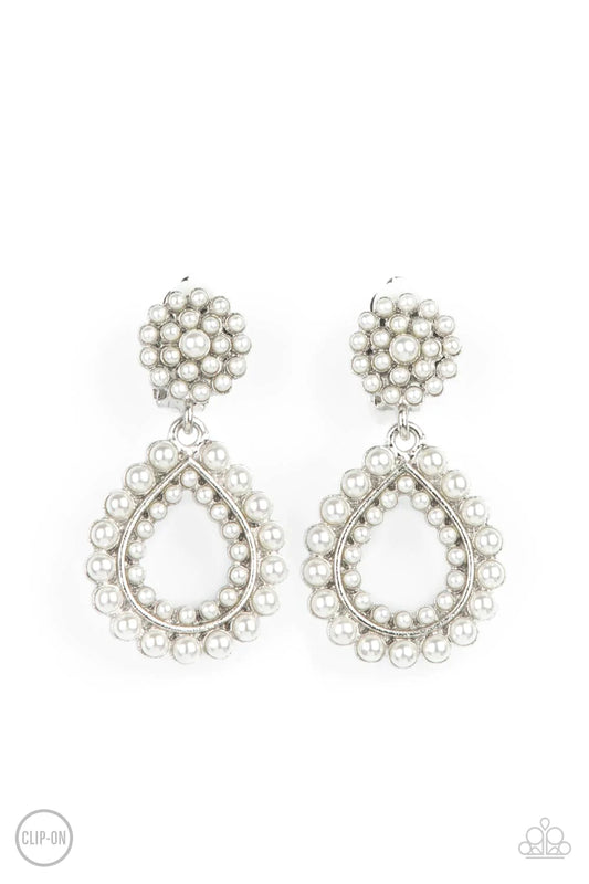 Discerning Droplets - White Clip-On