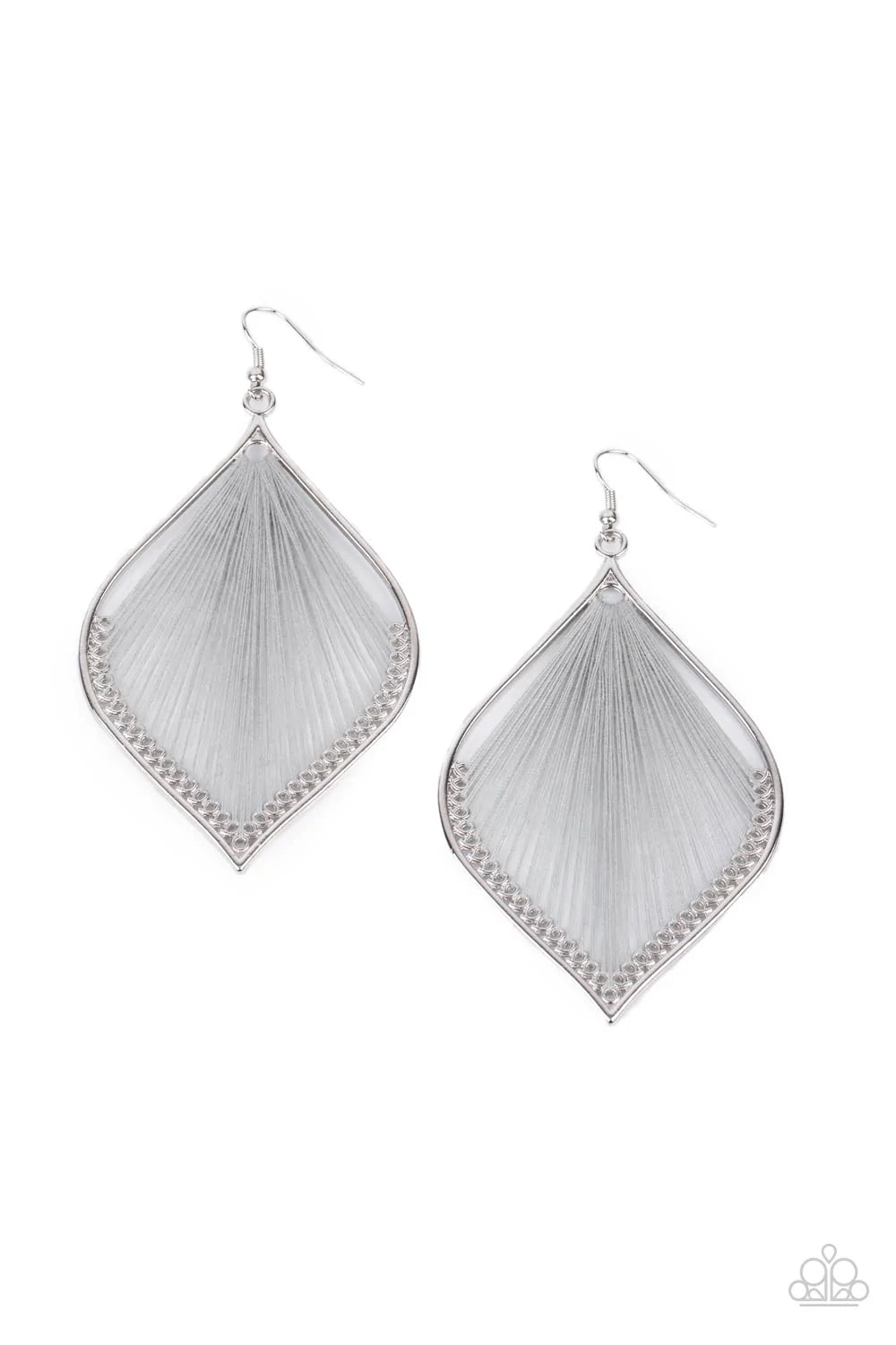 String Theory - Silver Earrings