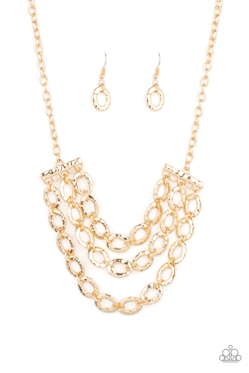 Repeat After Me - Gold Necklace
