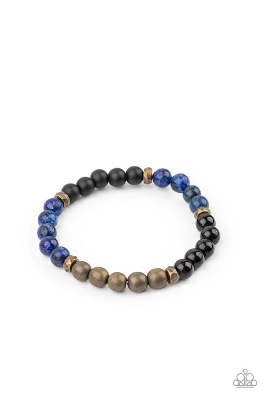 Petrified Powerhouse - Blue  Urban Bracelet