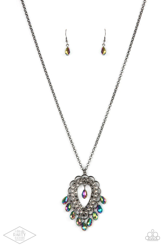 Teasable Teardrops - Multi Necklace