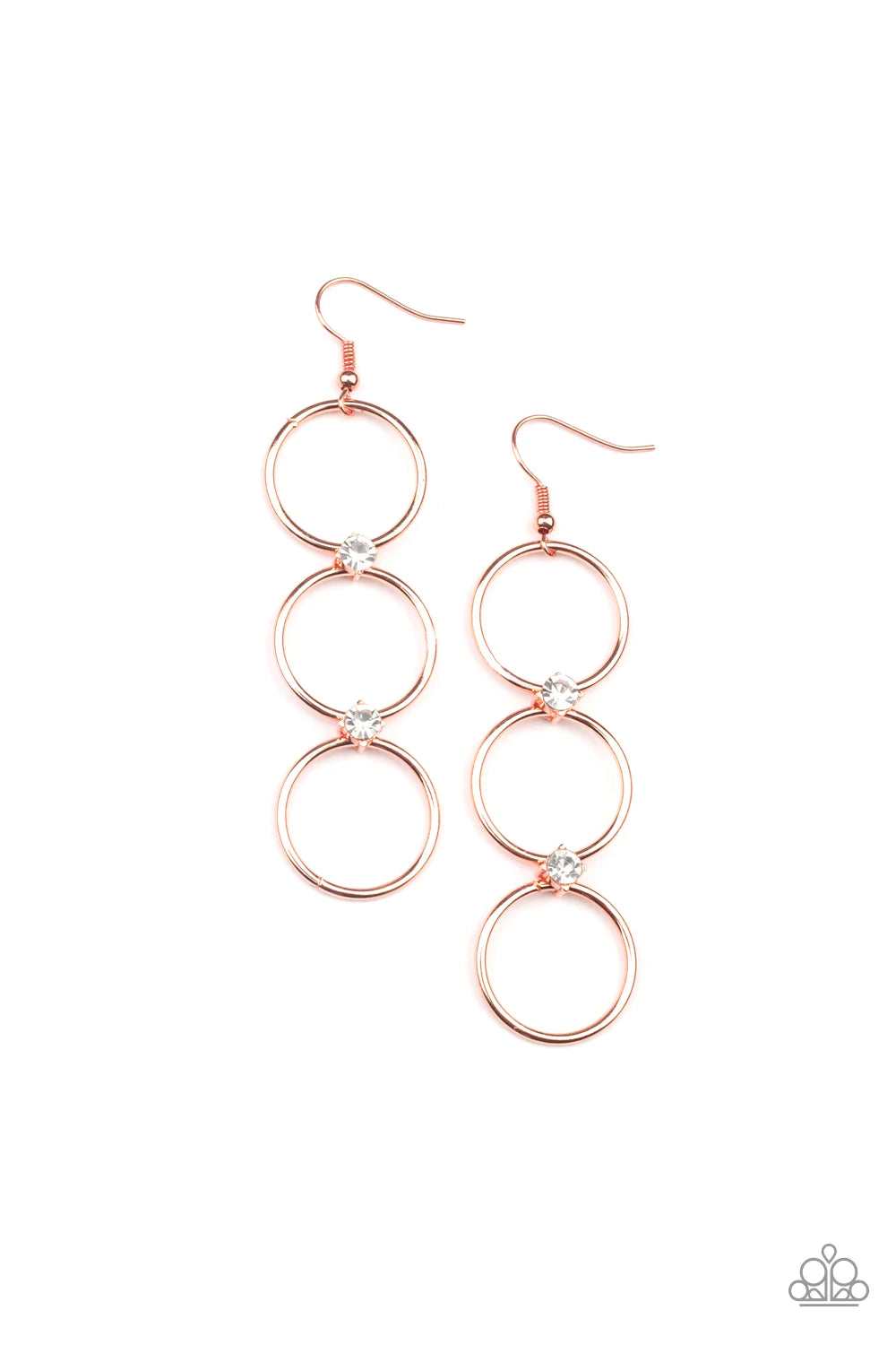 Refined Society - Copper Earrings