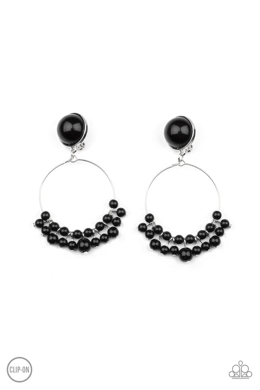 Cabaret Charm - Black Clip-On