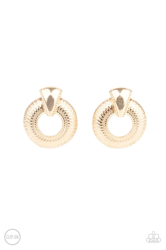Industrial Innovator - Gold Clip-On