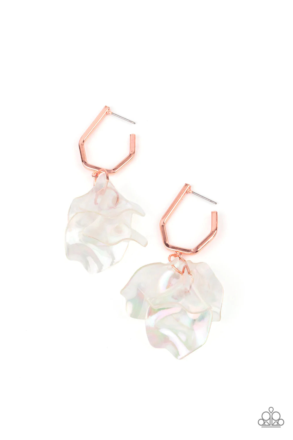 Jaw-Droppingly Jelly - Copper Earrings
