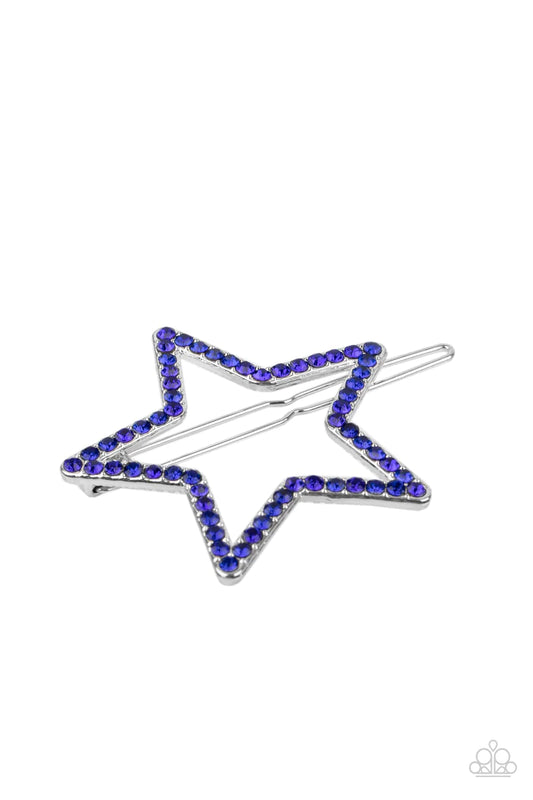 Stellar Standout - Blue  Hair Clip