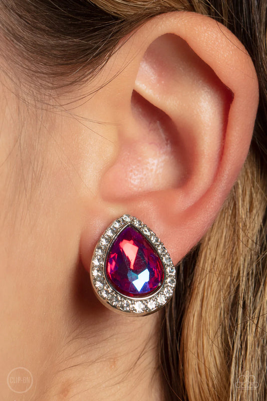 Cosmic Castles - Pink Clip-On