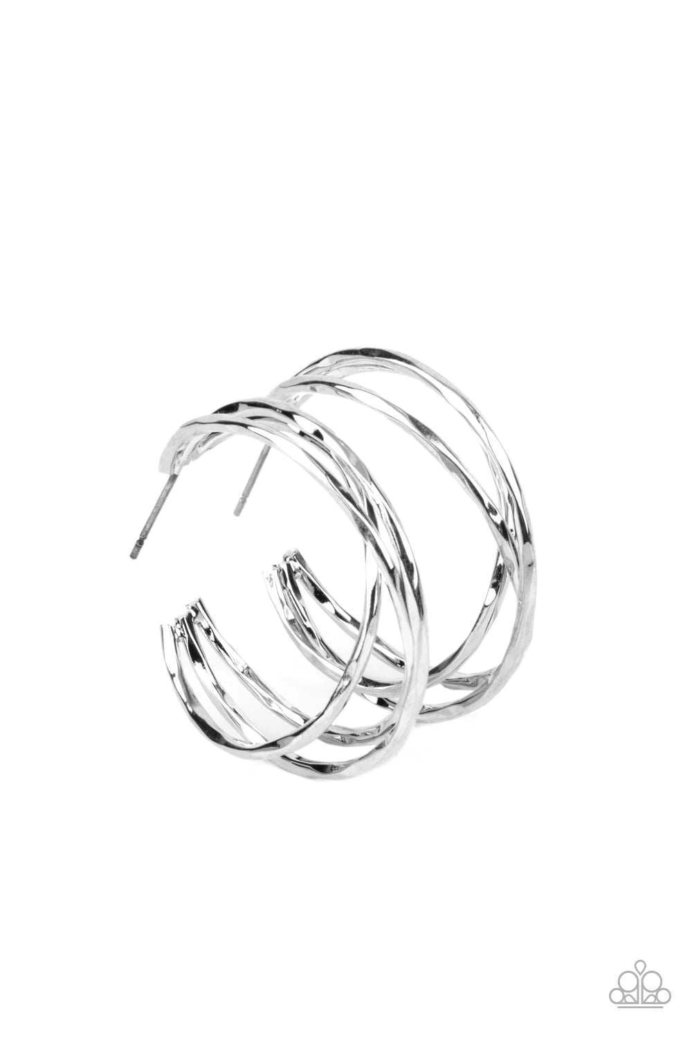 City Contour - Silver Earrings