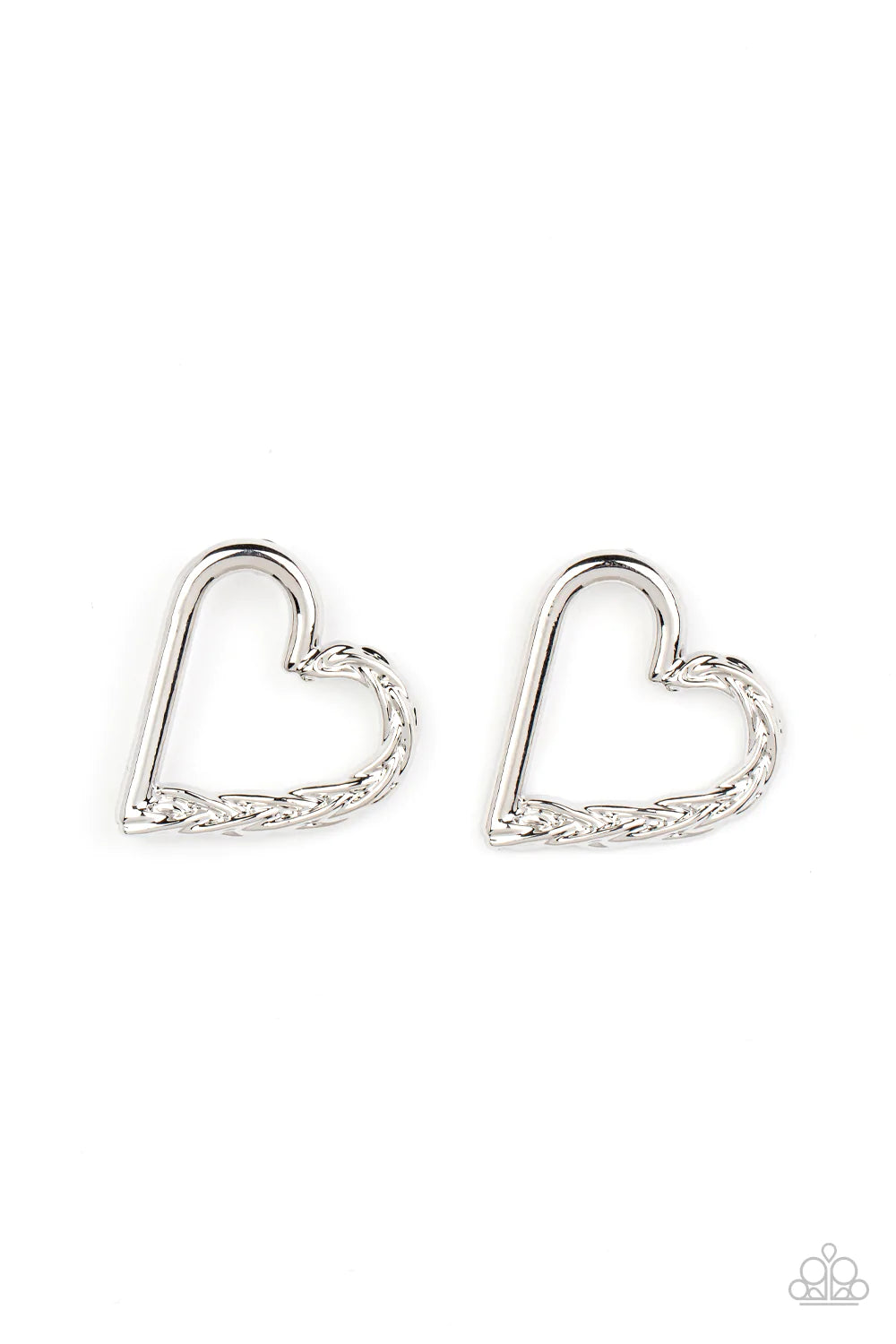 Cupid, Who? - Silver Post Earrings
