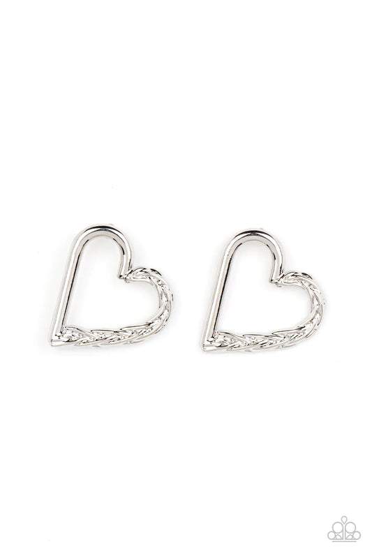Cupid, Who? - Silver Post Earrings
