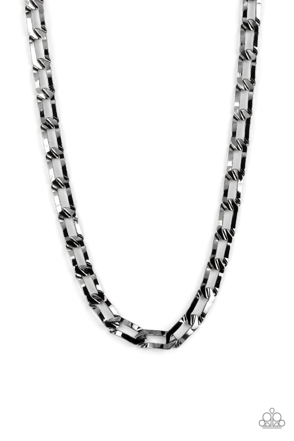 Full-Court Press - Black Men's Necklace
