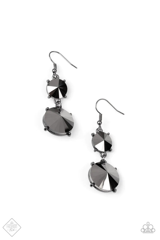 Sizzling Showcase - Black  Earrings