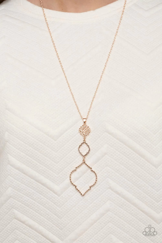 Marrakesh Mystery - Rose Gold Necklace