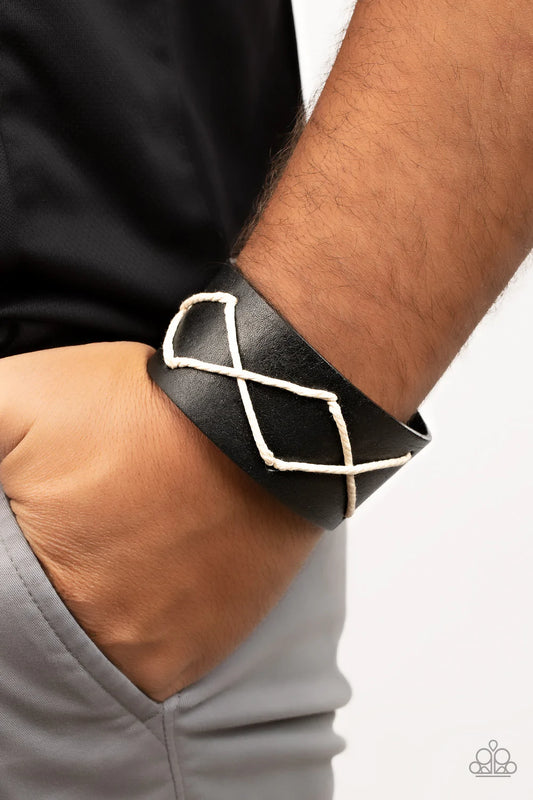 Cottagecore Couture Black Bracelet